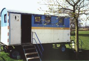 Der Toilettenwagen der JFs der Stadt Garbsen